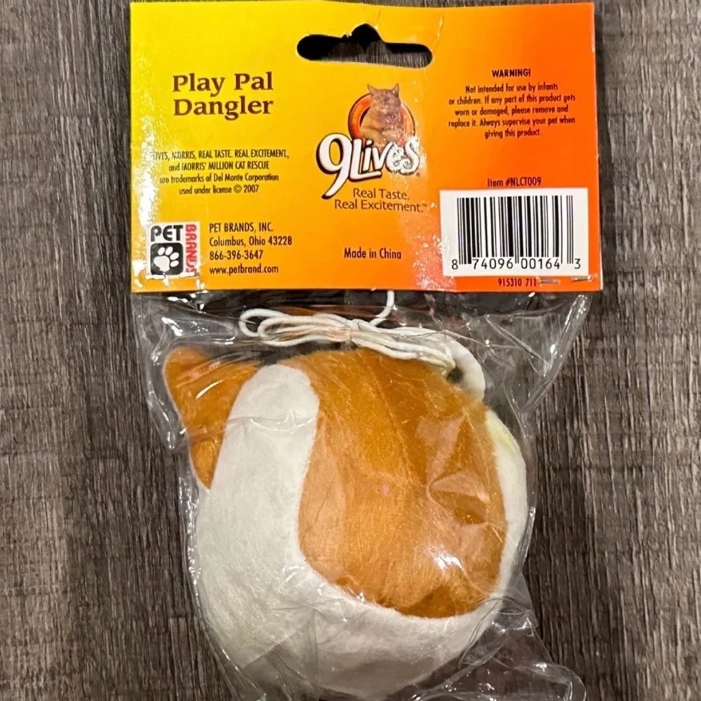💞 New 9 Lives Play Pal Dangler Toy for Kitty Cats